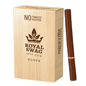 Royal Swag Telangana Clove Flavor Herbal Cigarettes 10 Sticks Packet