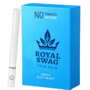 Royal Swag Telangana Mint Flavor Herbal Cigarettes 10 Sticks Packet