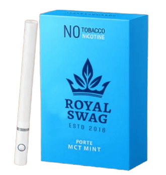 Royal Swag Telangana Mint Flavor Herbal Cigarettes 10 Sticks Packet