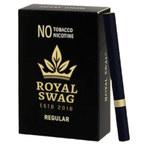 Royal Swag Telangana Regular Flavor Smoke 10 Sticks Ayurvedic Herbal Cigarette Pack