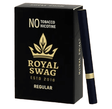 Royal Swag Telangana Regular Flavor Smoke 10 Sticks Ayurvedic Herbal Cigarette Pack