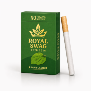 Royal Swag Telangana Paan Flavour Herbal Cigarettes 10 Sticks Packet
