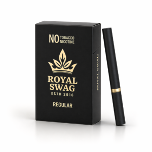 Royal Swag Telangana Regular Flavour Herbal Cigarettes 10 Sticks Packet
