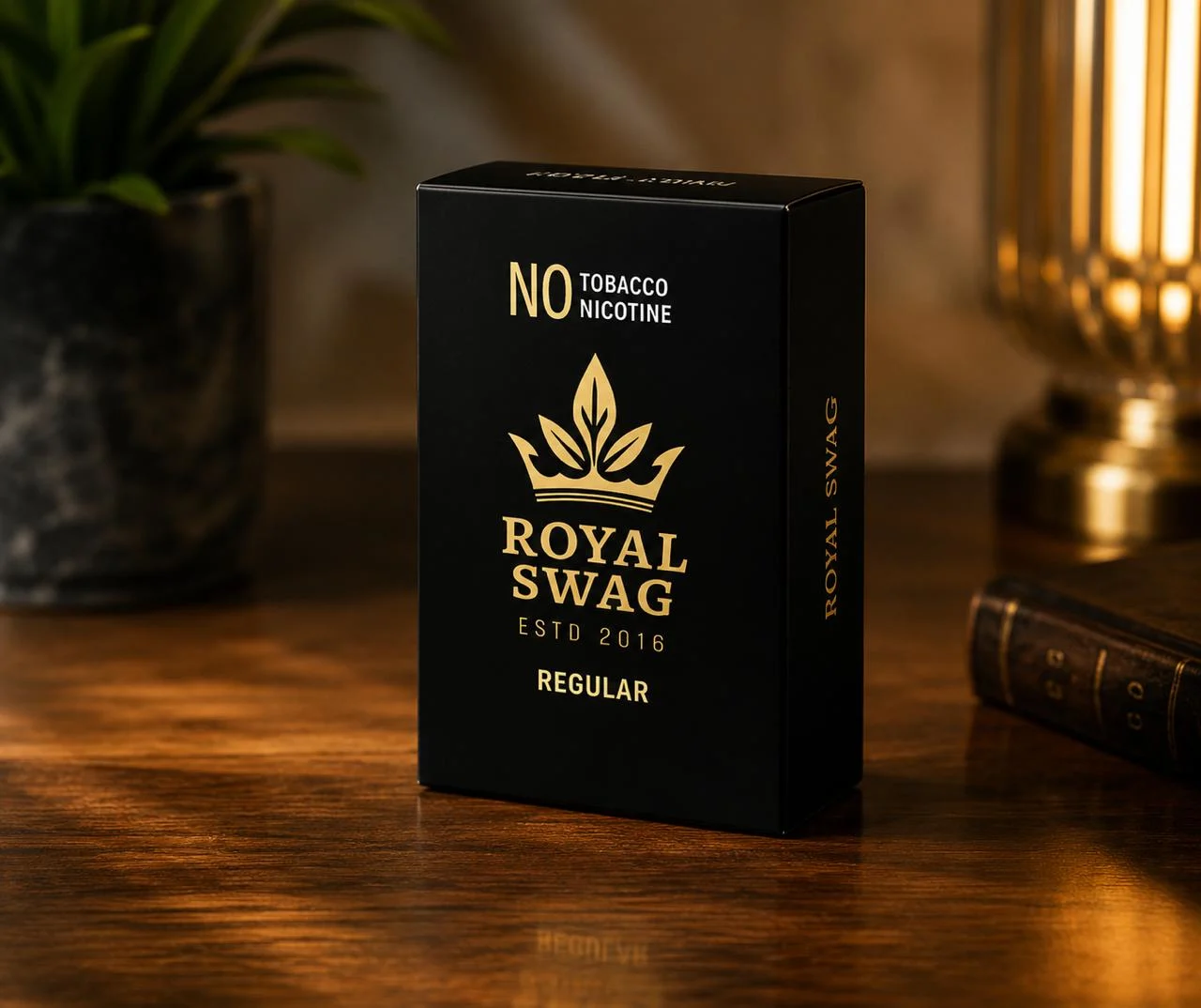 Royal Swag Telangana Regular Flavour Herbal Cigarettes pack